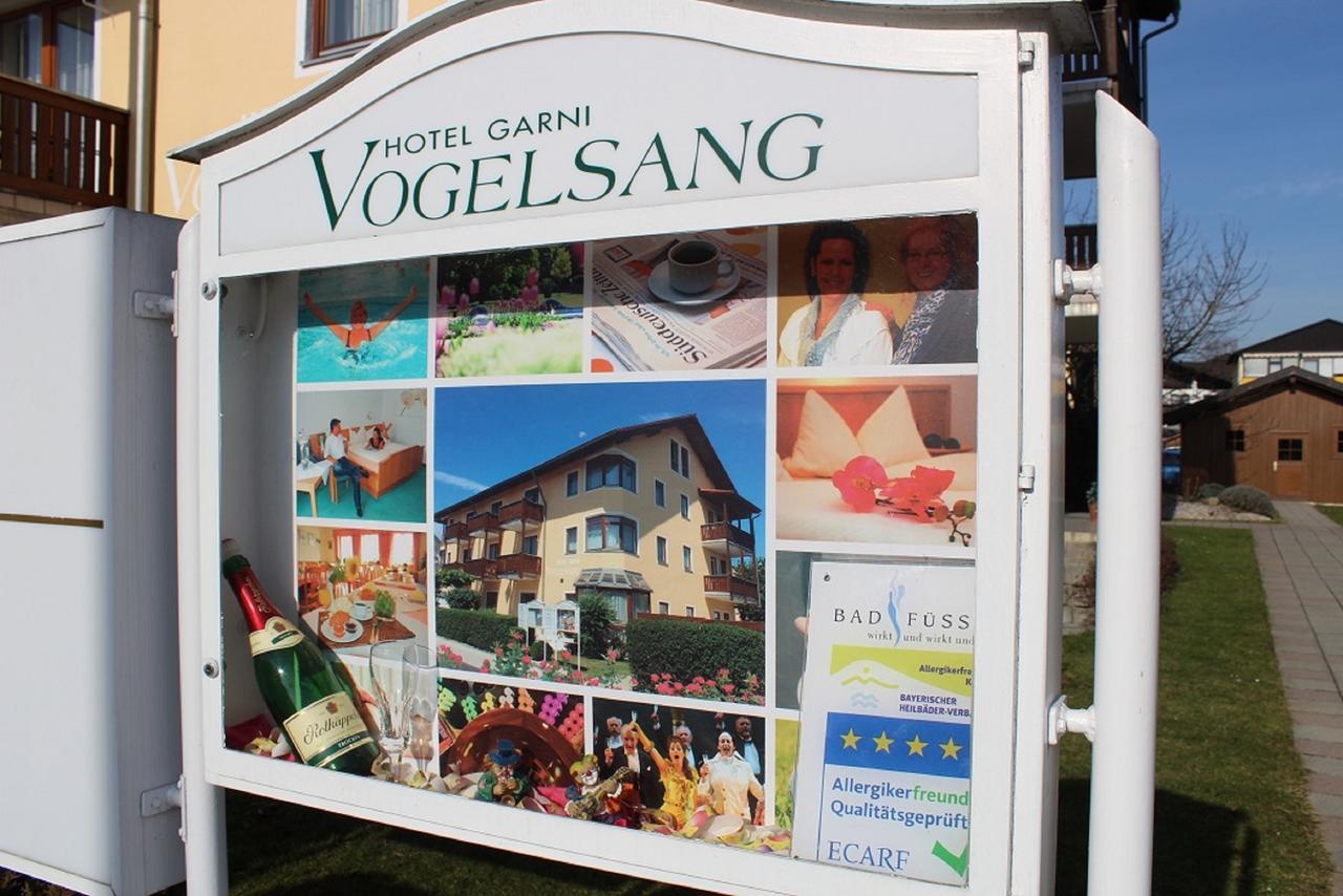 Hotel Garni Vogelsang Bad Fussing Exterior photo